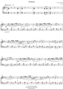 Music Sheet Amman