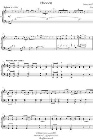 Music Sheet Haneen