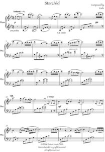 Music Sheet Starchild
